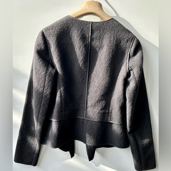 EUC Vince black open front lightweight jacket, size M - Picture 9 of 11